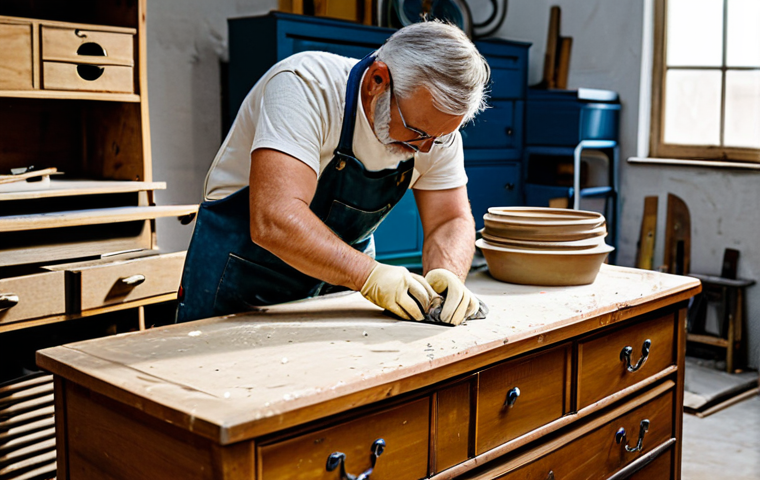 DIY 프로젝트에 대한 인터뷰 및 사례 연구 - Customizing a T-shirt**

"A person carefully painting a design onto a fully clothed t-shirt using fa...